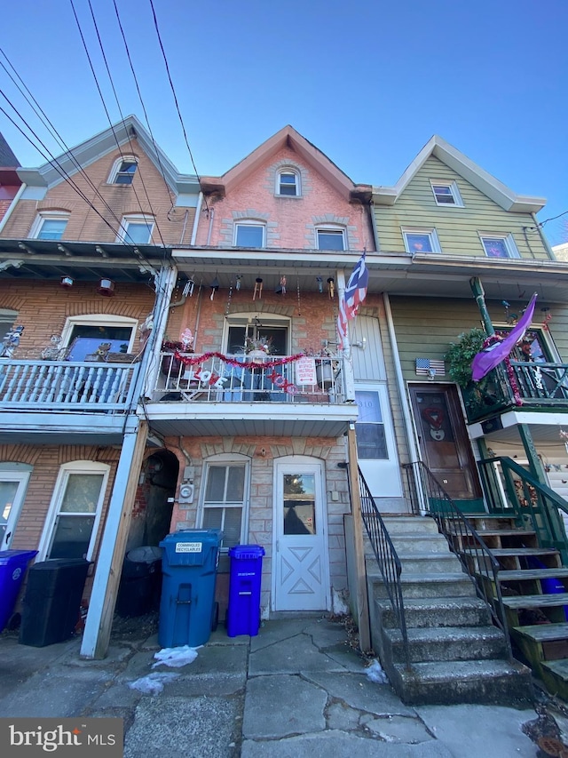 view of townhome / multi-family property