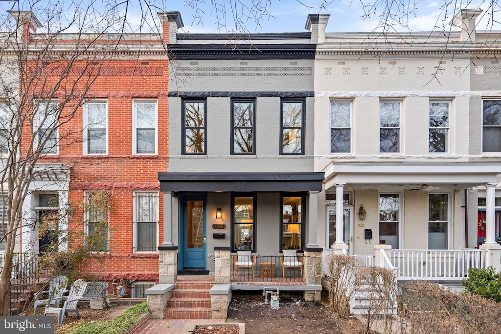 1422 Potomac Ave SE, Washington, DC 20003 - multi unit property featuring brick siding and covered porch
