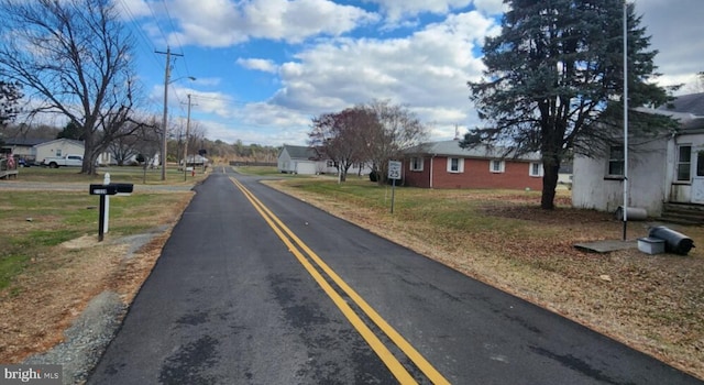 view of road