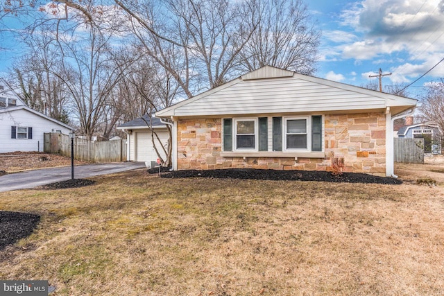 view of property exterior featuring a yard