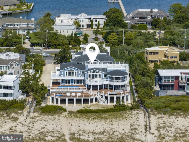 17-C Long Beach Blvd, Long Beach Township, NJ 08008 - aerial view of a nearby body of water