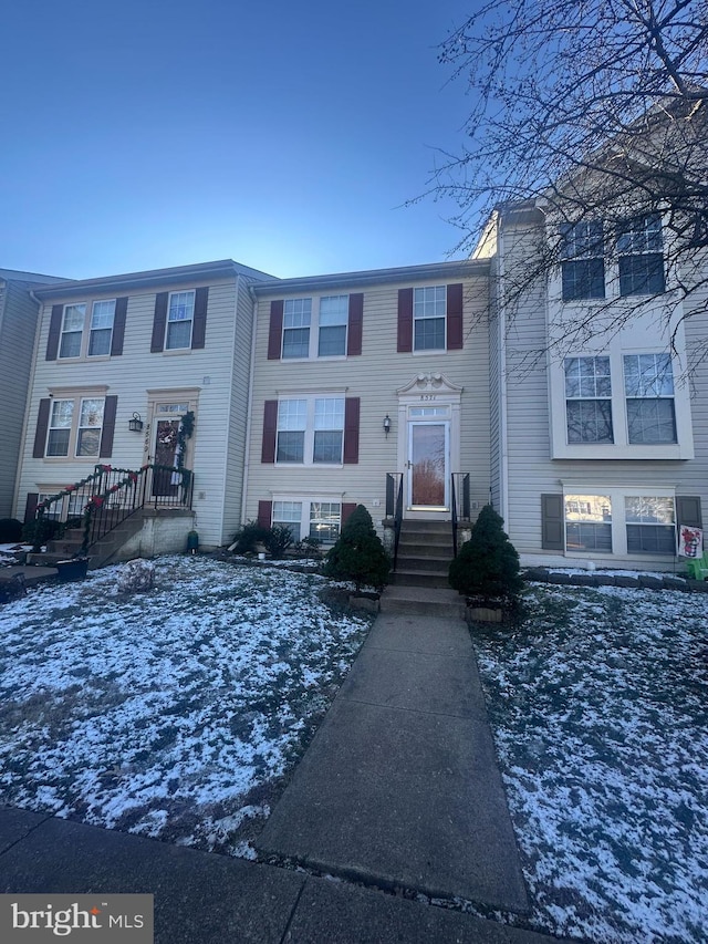 view of townhome / multi-family property