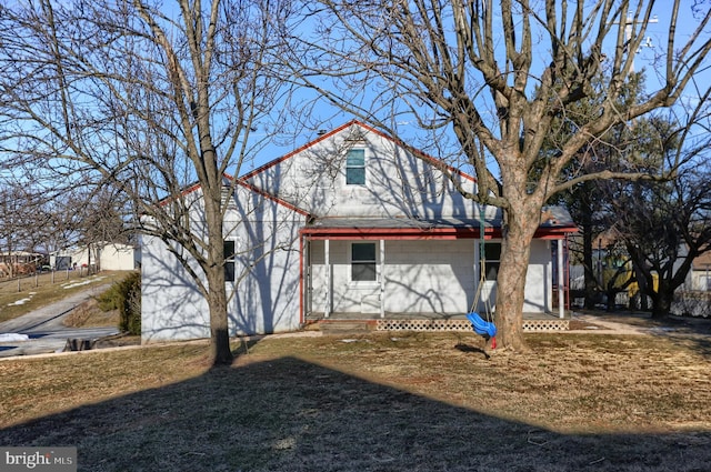 view of front of house