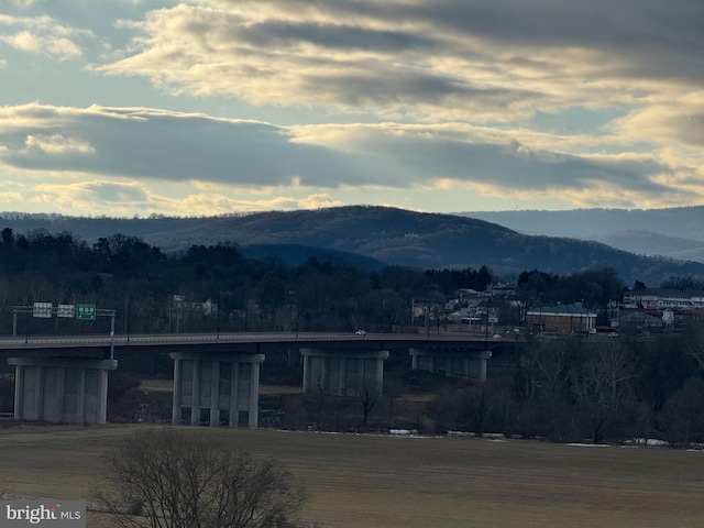 view of mountain feature