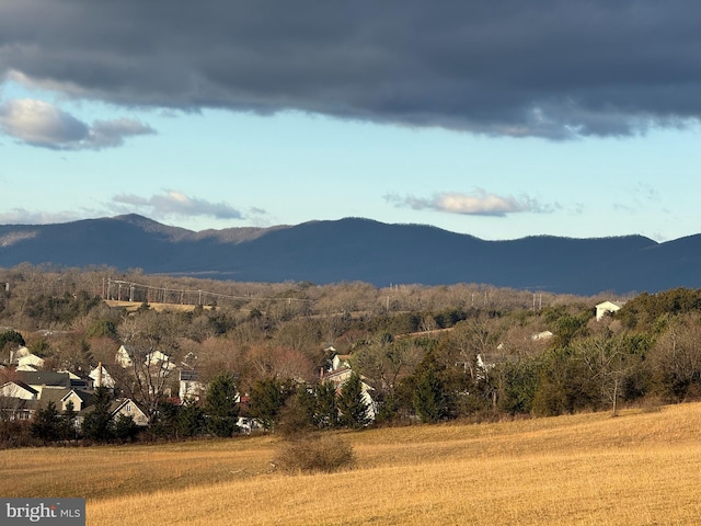 view of mountain feature