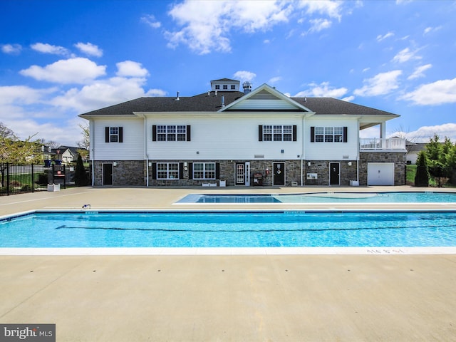 view of pool