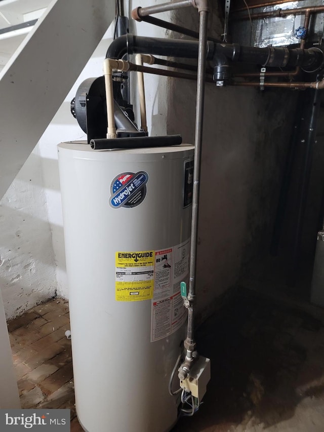 utilities featuring water heater