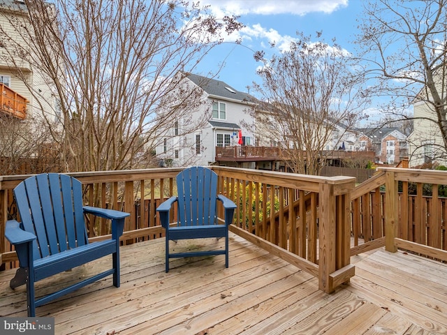 view of deck