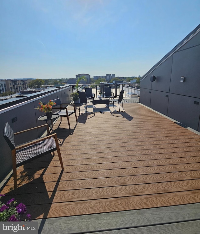 view of deck