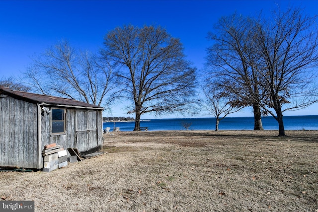 property view of water