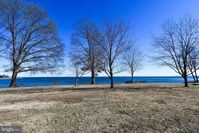 property view of water