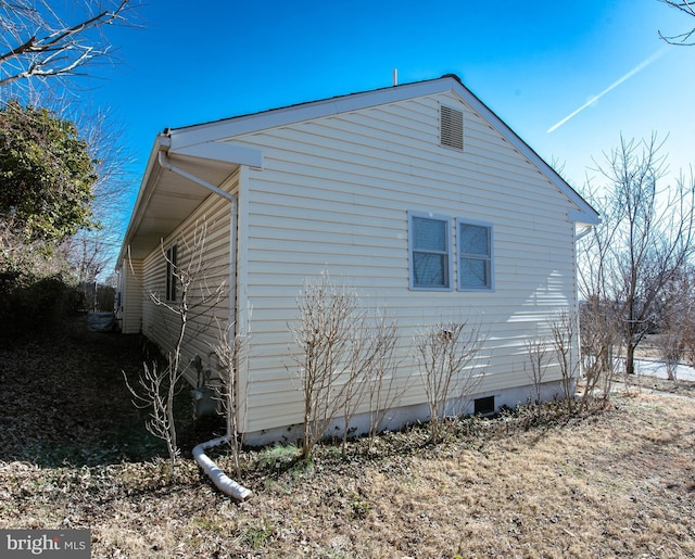 view of property exterior