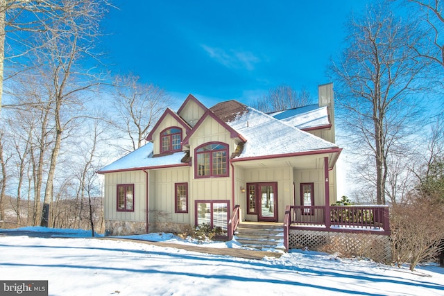 view of front of house featuring a porch