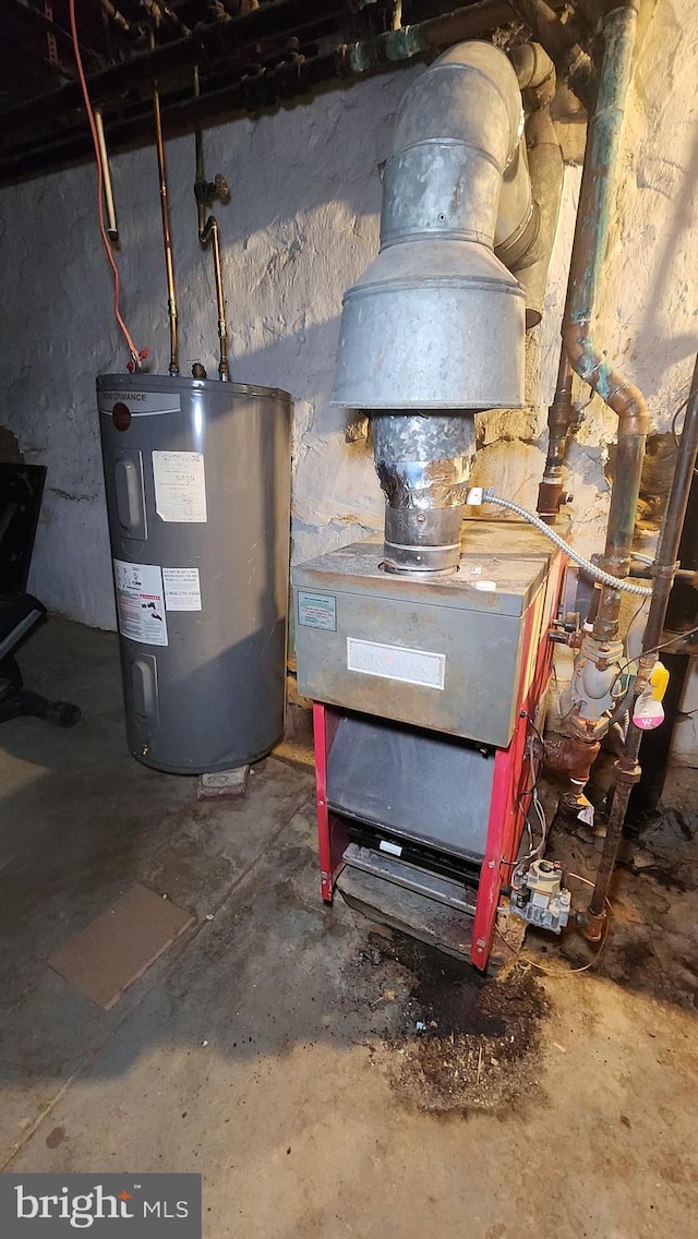 utilities with electric water heater