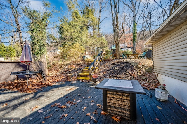 view of deck