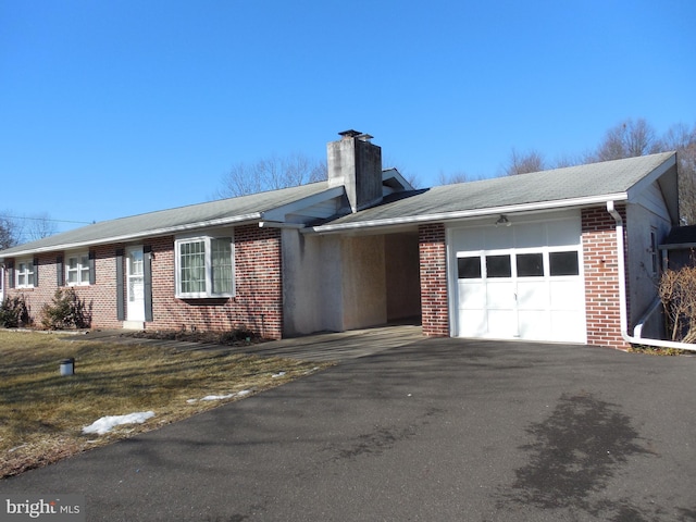 ranch-style house with a garage