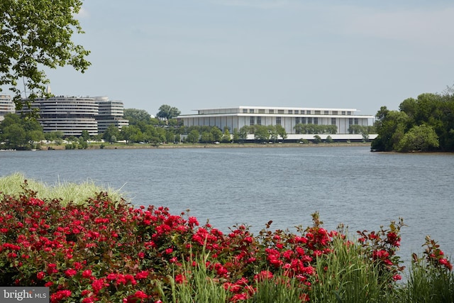 view of water feature