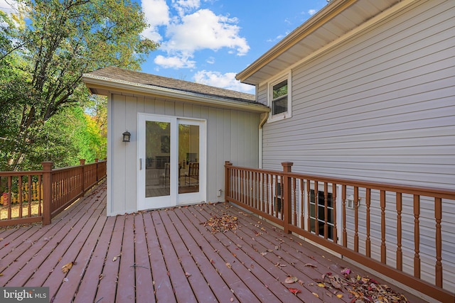 view of deck