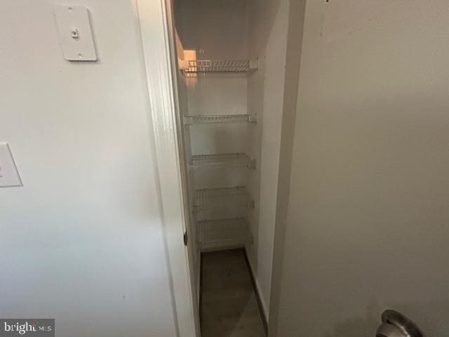 view of closet