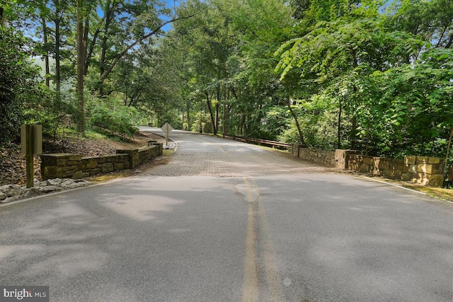 view of road