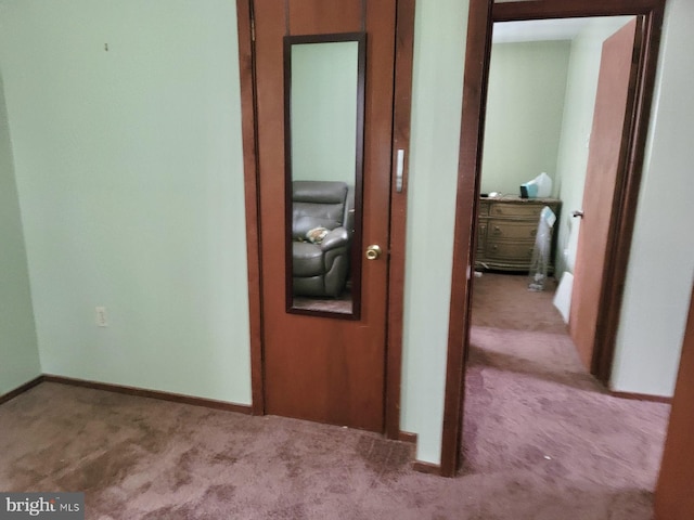 26 Nathan Way, Albrightsville, PA 18210 - hall featuring carpet floors and baseboards