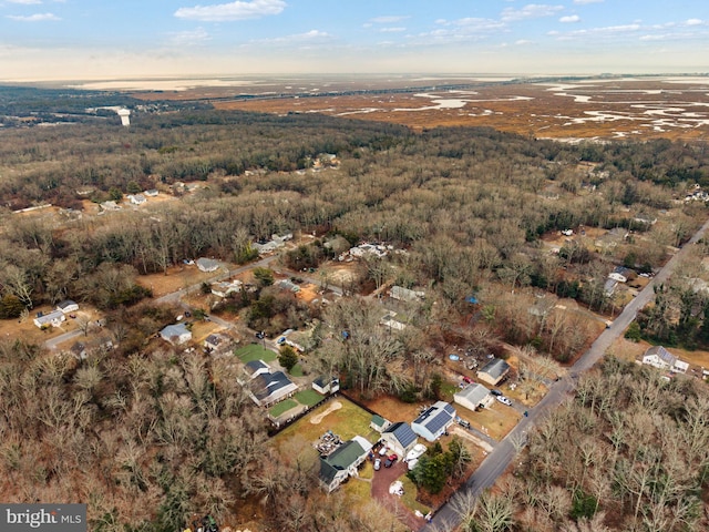 drone / aerial view