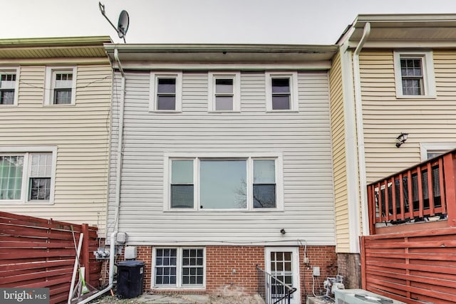 view of rear view of house