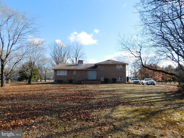 view of rear view of house