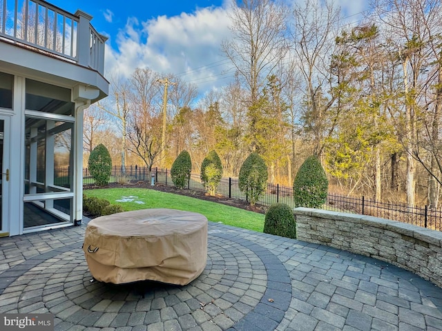 view of patio