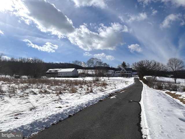 view of road