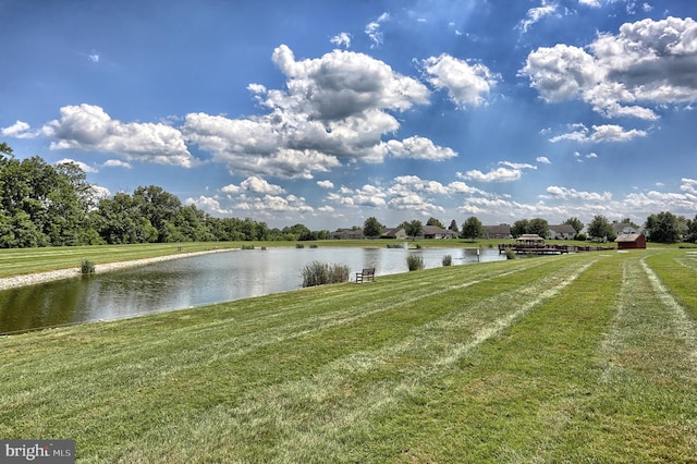 property view of water