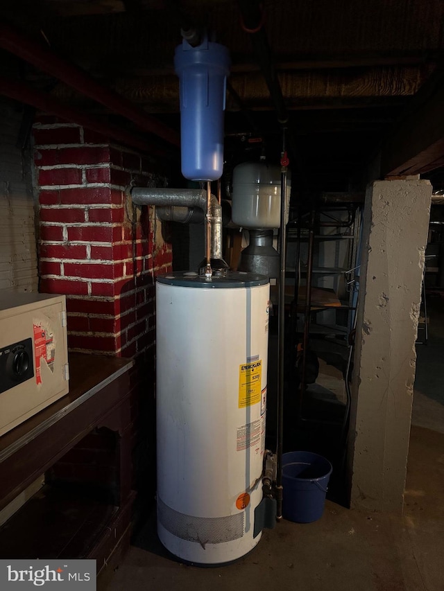 utilities with gas water heater