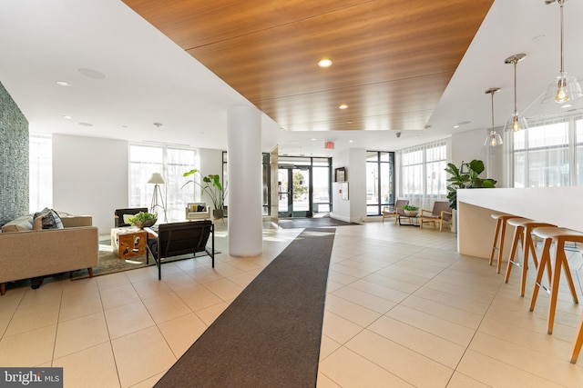 view of building lobby