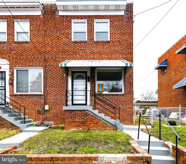 view of townhome / multi-family property