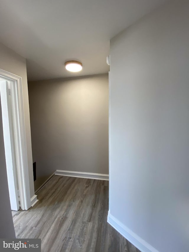 interior space featuring wood-type flooring