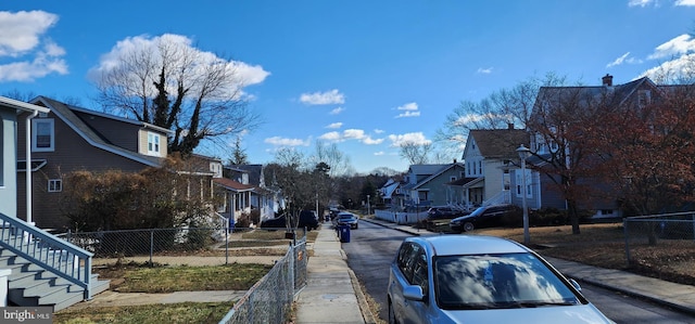 view of street