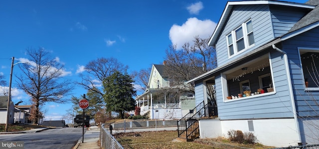 view of property exterior