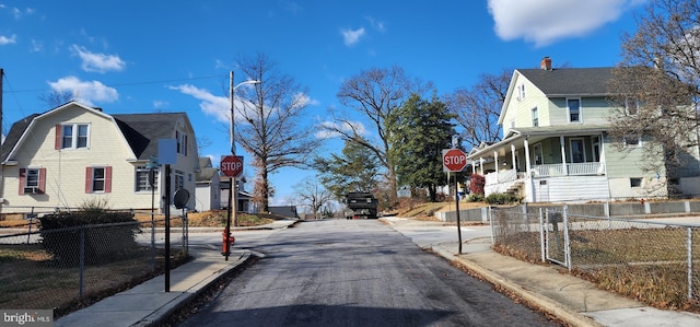 view of street