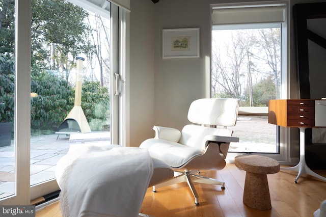 view of sitting room