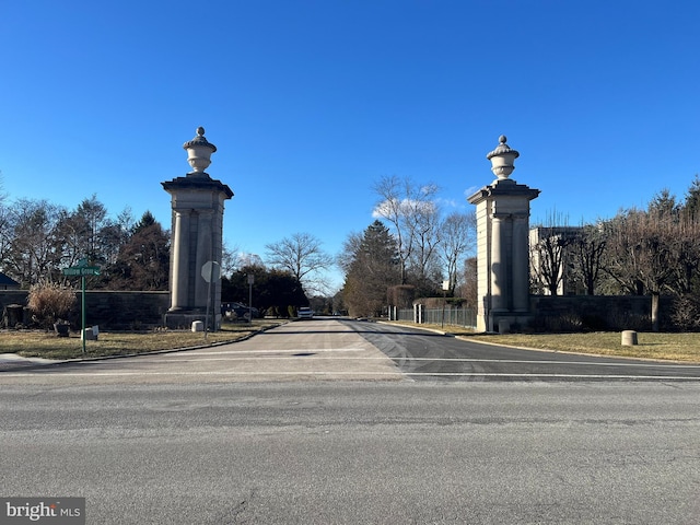 view of road