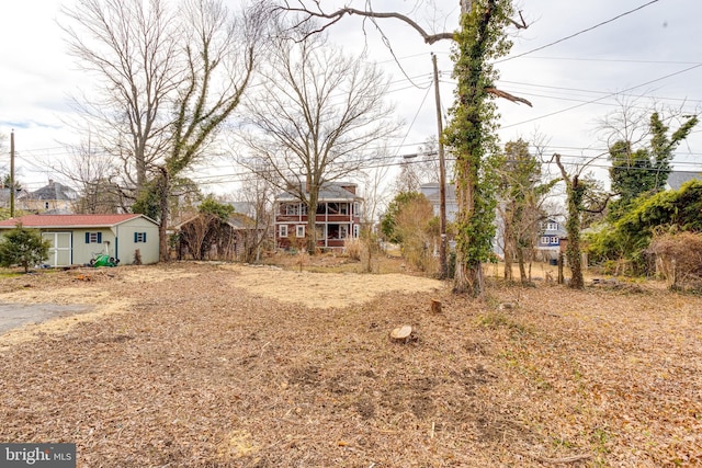 view of yard