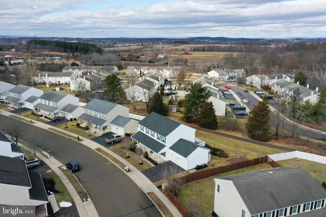 aerial view