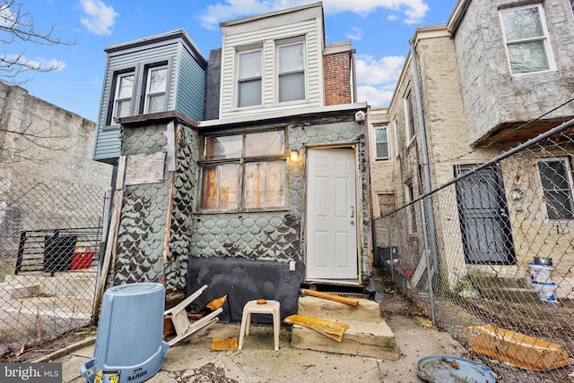 view of rear view of house