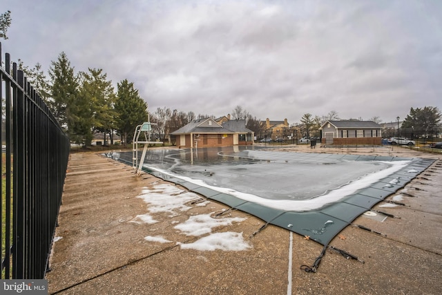 view of pool