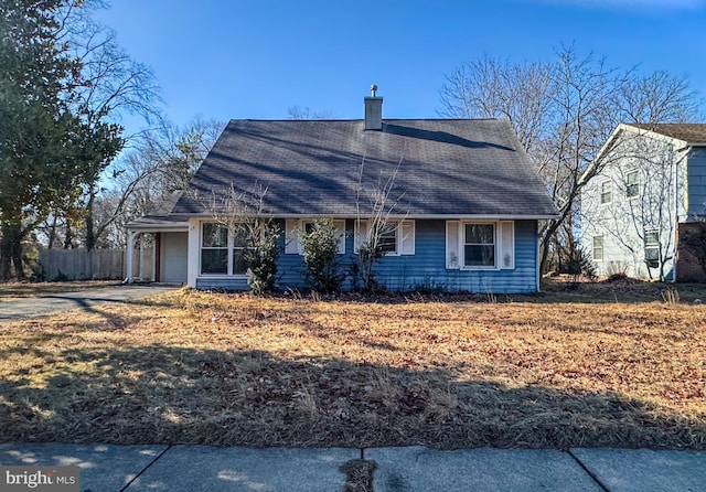 view of ranch-style home