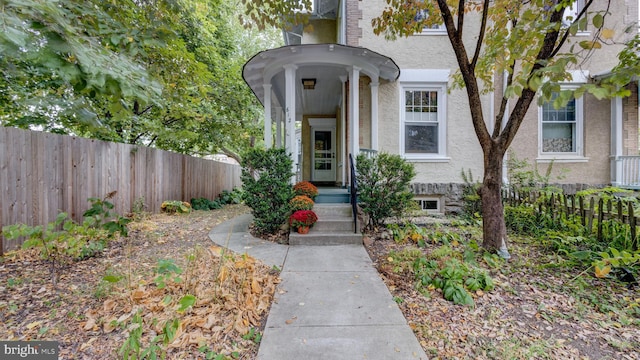 view of property entrance