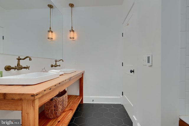 laundry area featuring sink