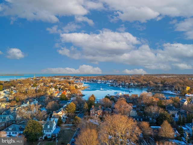 property view of water