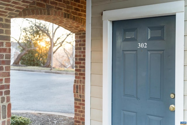 view of property entrance