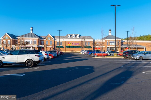 view of parking / parking lot